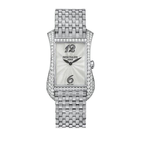 Patek Philippe Gondolo White Gold 4972-1G-001 with Guilloched Mother-of-Pearl dial