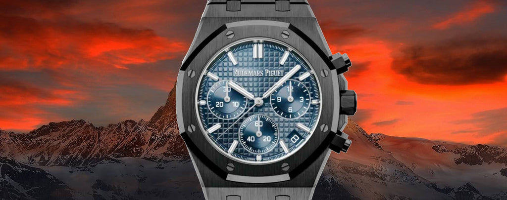 Black PVD Watches by Audemars Piguet for sale by Diamond Source NYC