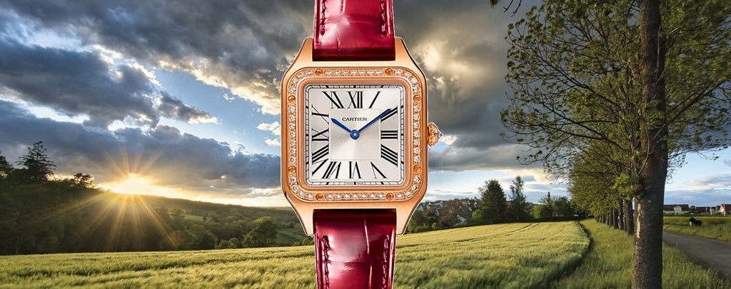 Genuine Cartier Santos Dumont Watches for Sale by diamondsourcenyc.com