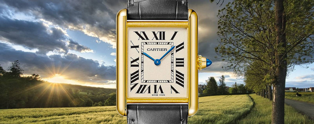 Genuine Cartier Tank Louis Watches for Sale by Diamond Source NYC