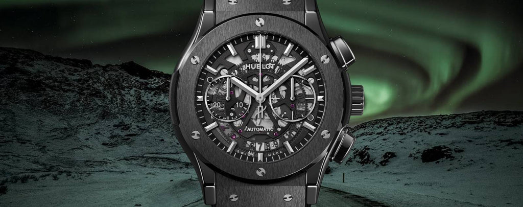 Hublot Black PVD Watches for sale by Diamond Source NYC
