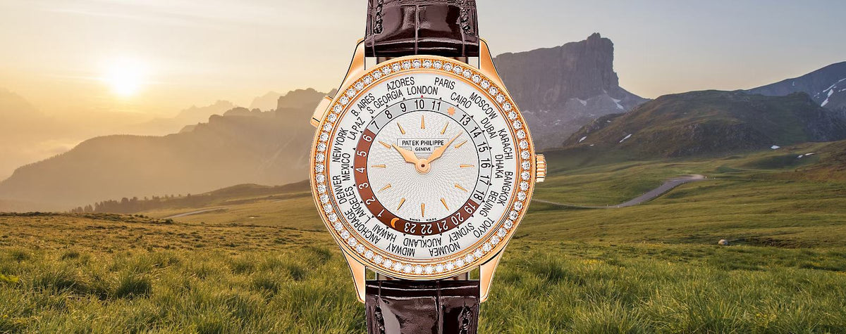 Patek philippe world time watch best sale