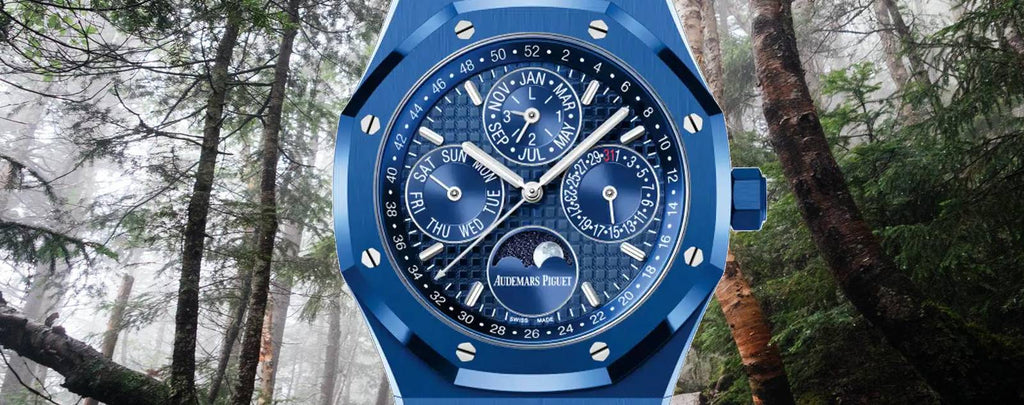 Royal Oak Blue Watches by Audemars Piguet for Sale by Diamond Source NYC