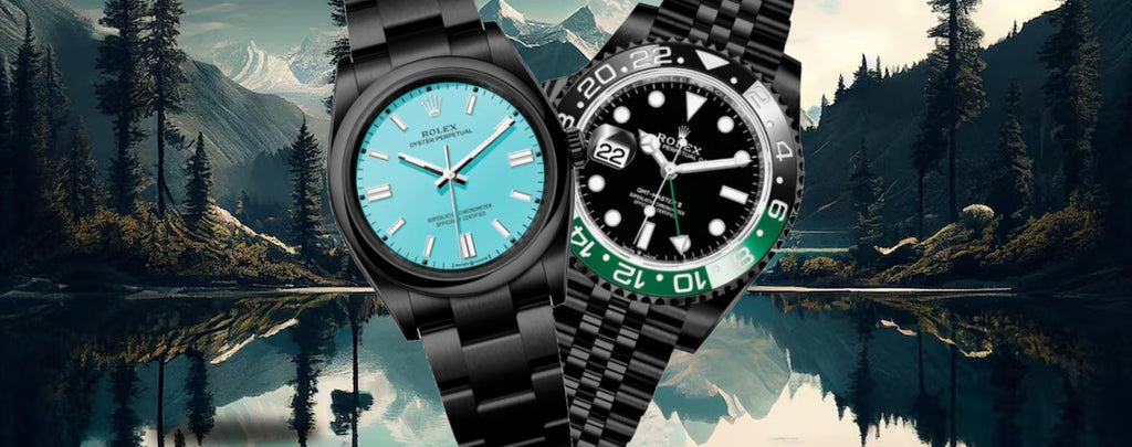 All Black PVD Rolex Watches for sale by Diamond Source NYC