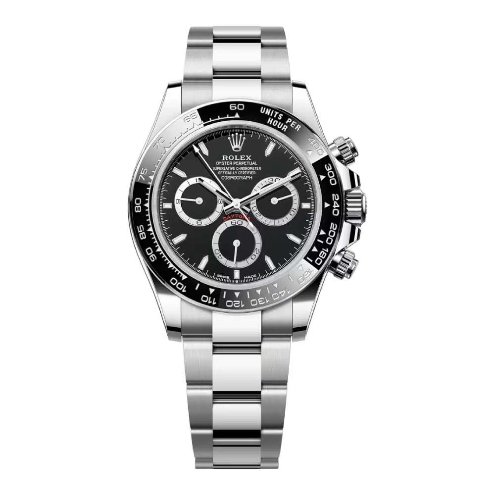 2023 RELEASE Rolex Cosmograph Daytona 40 mm | Stainless Steel Oyster bracelet | Black dial | Men's Watch 126500LN