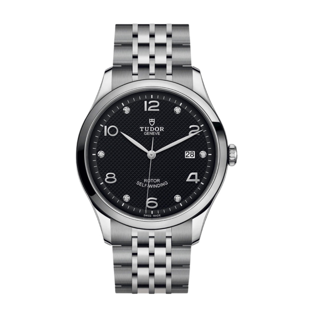 Tudor 1926 41mm | Stainless Steel bracelet | Black Diamond-set dial | Men's Watch M91650-0004