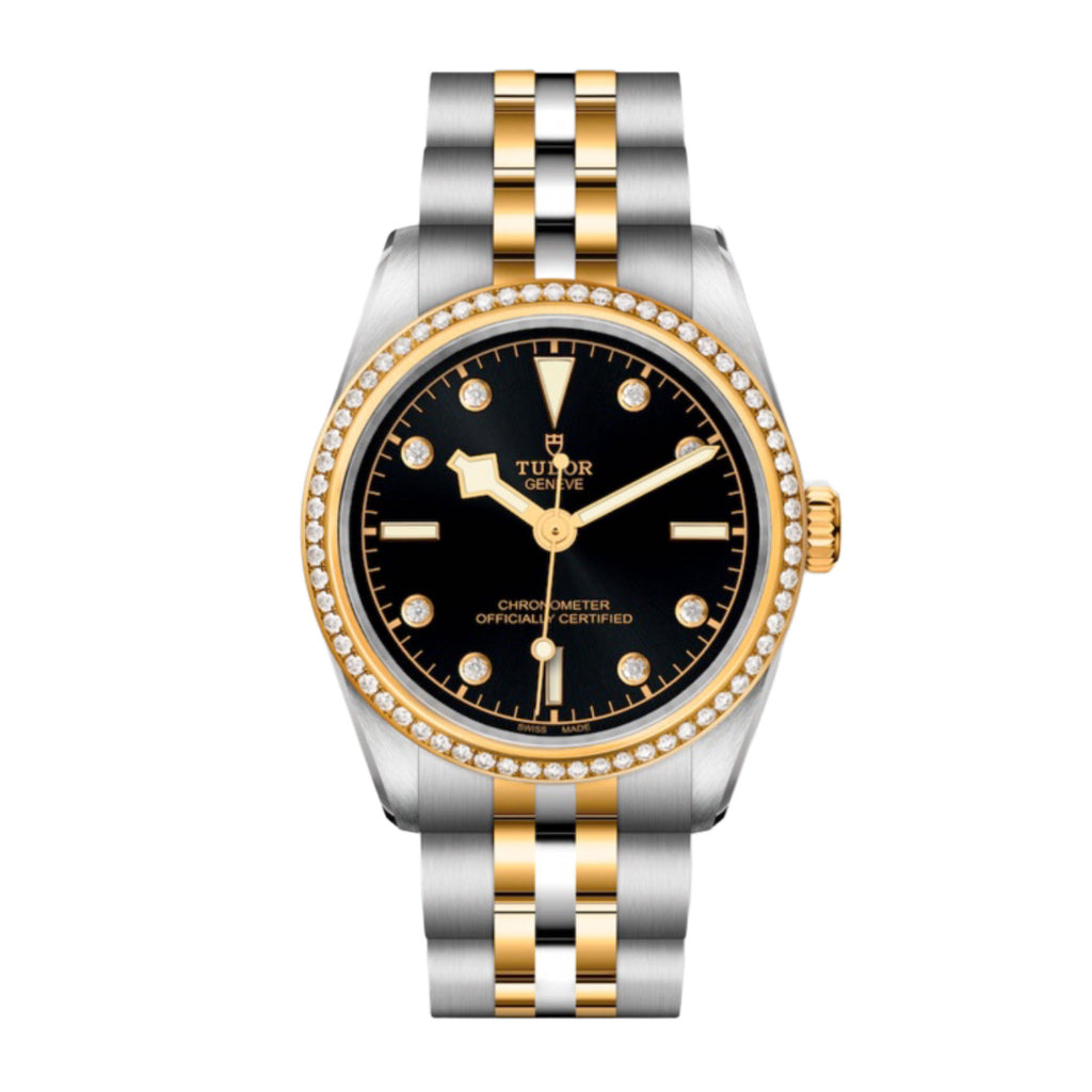 Tudor Black Bay 31 S&G | Steel and yellow gold bracelet | Black Dial | Unisex Watch ref. M79613-0005