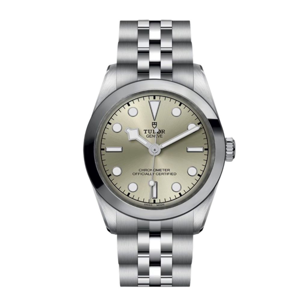 Tudor Black Bay 31mm | stainless steel bracelet | Light champagne-color Dial | Unisex Watch ref. M79600-0003