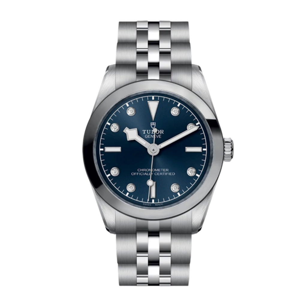 Tudor Black Bay 31mm | stainless steel bracelet | Blue Dial | Unisex Watch ref. M79600-0005