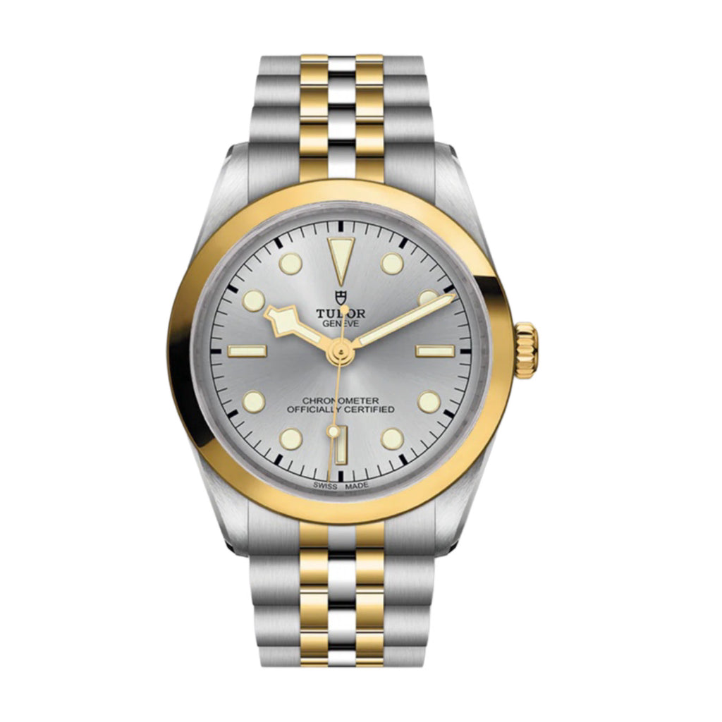 Tudor Black Bay 36 S&G | Steel and yellow gold bracelet | Silver Dial | Men's Watch ref. M79643-0002