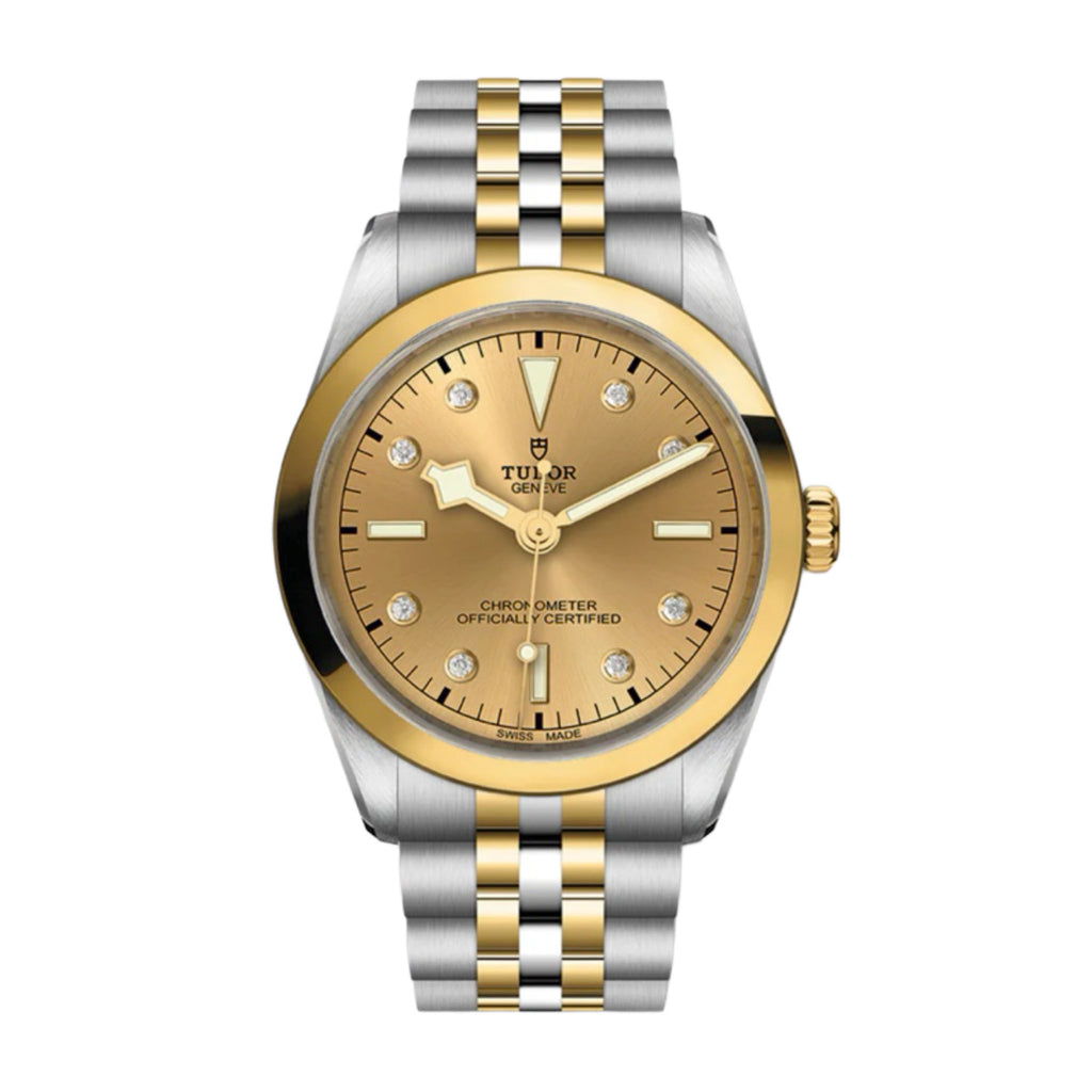 Tudor Black Bay 36 S&G | Steel and yellow gold bracelet | Champagne-color Dial | Men's Watch ref. M79643-0008