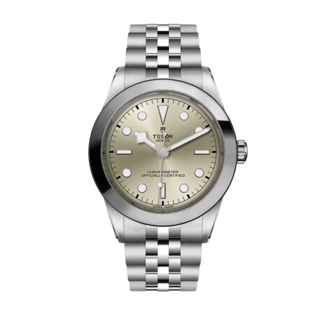 Tudor Black Bay 39 | Stainless steel bracelet | Light champagne-color Dial | Men's Watch ref. M79660-0003