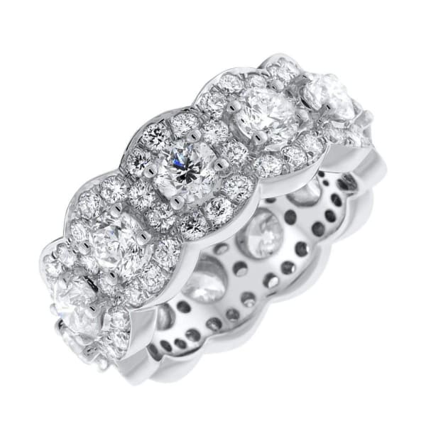 18kt White Gold Cocktail Ring of 5.30ct diamonds RN-25500, Main view