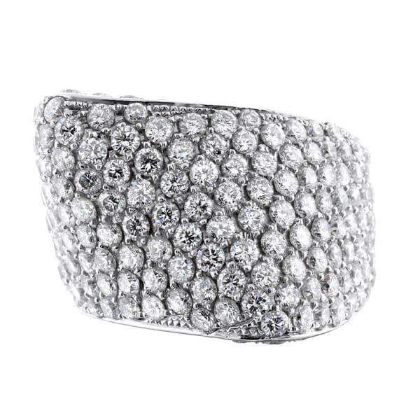 18kt White Gold Fashion Ring of 6.60ct diamonds EXPX16549