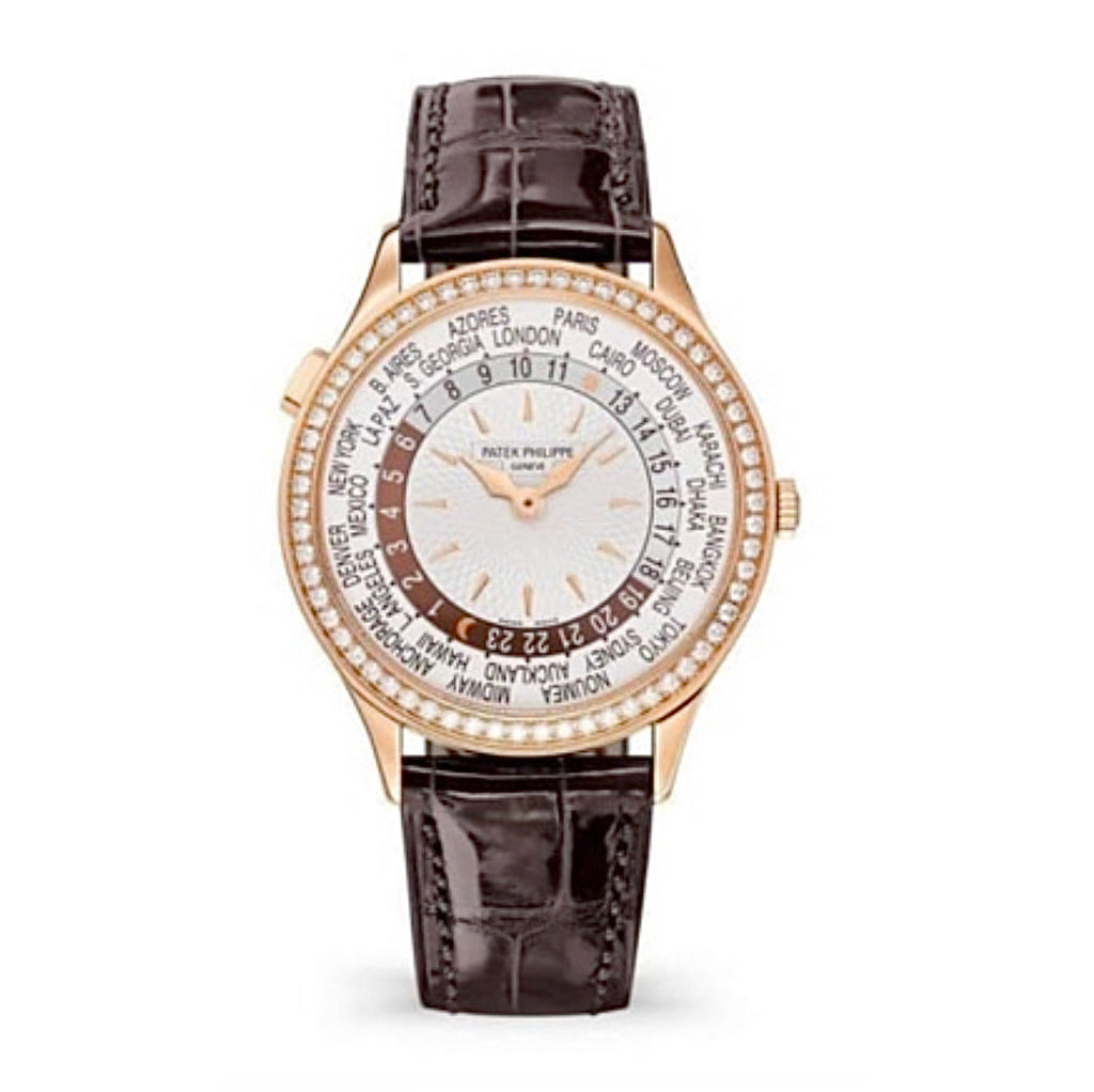 Patek Philippe, Complications 18k Rose Gold 7130R-013 with Ivory Opaline dial Watch