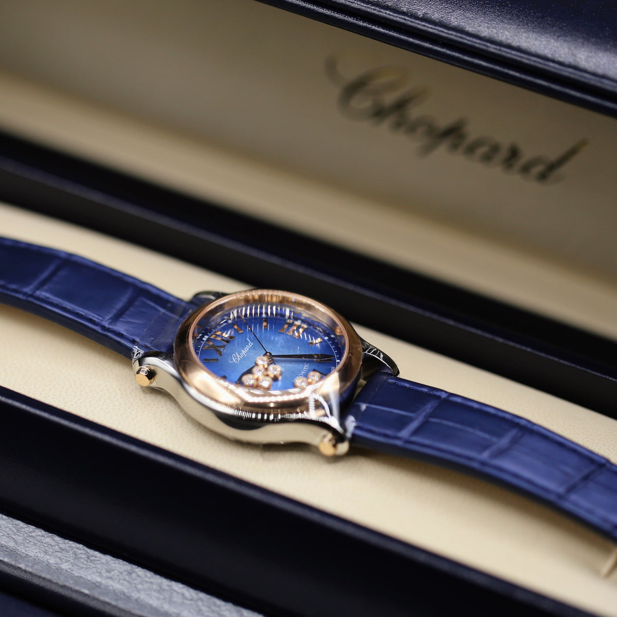 Chopard Happy Sport Diamonds Automatic 36 mm Watch Ref. 278578 6003