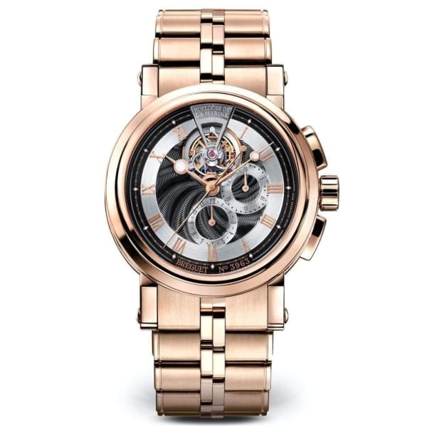 Breguet Marine, Tourbillon 18kt Rose Gold Watch, Ref. # 5837BR/92/RZ0