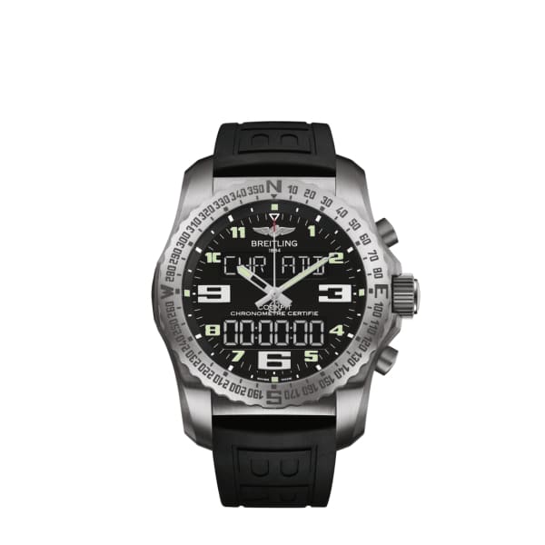 Breitling, Men’s COCKPIT B50, 46mm, Titanium, Black dial Watch, Ref. #  EB5010221B1S1