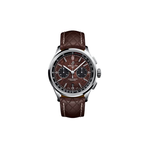 Breitling, Premier B01 Chronograph 42 Bentley Centenary Limited Edition, Stainless Steel, Brown dial Watch, Ref. # AB01181A1Q1X2