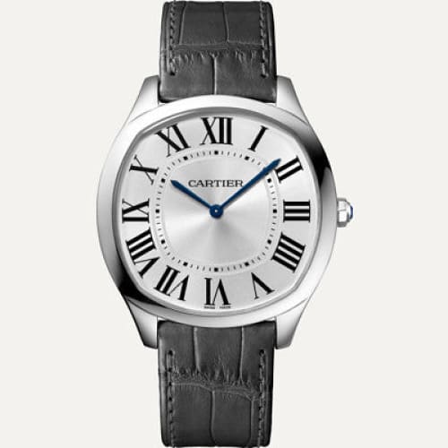 Cartier, Drive de Cartier, Extra Flat Watch 38 mm White Gold Watch, Ref. # WGNM0007