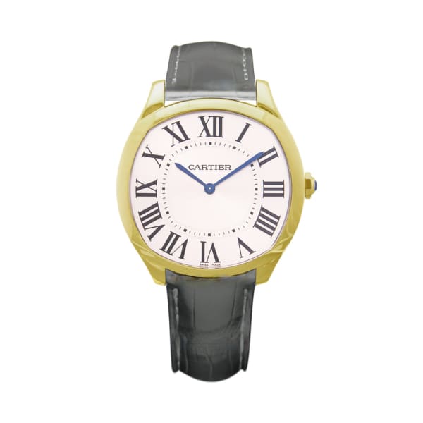 Cartier, Drive de Cartier, Extra-Flat Watch 38 mm Yellow Gold Watch, Ref. # WGNM0011