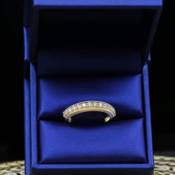 Charming Yellow Gold Fashion Ring B-456405