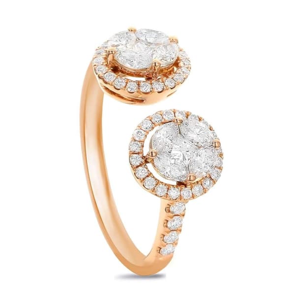 Cocktail ring with 0.78ct. of Total Diamond Weight ALR-14465, 18k Yellow Gold