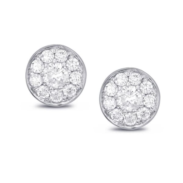 Diamond stud earrings 0.50ct tdw AER-13915-18kt