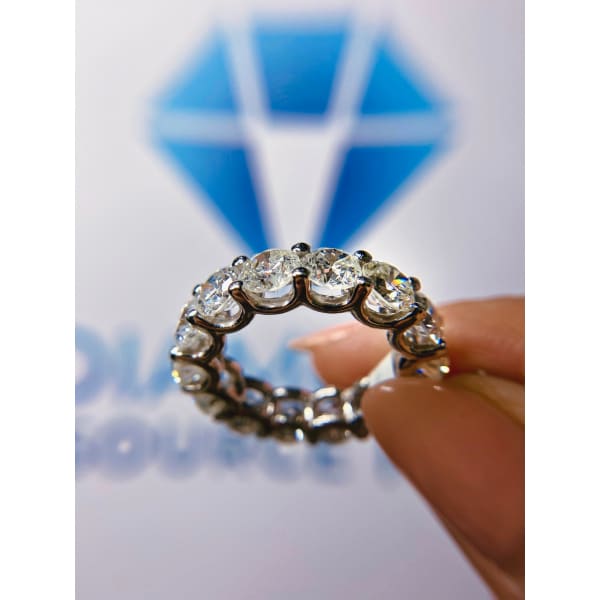 Fascinating Eternity Band with 8.00ct Natural Diamonds 