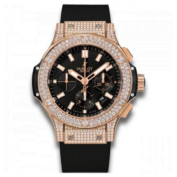 Hublot, Big Bang Rose Gold Pave Diamonds Watch, Ref. # 715.PX.1128.RX-IG 