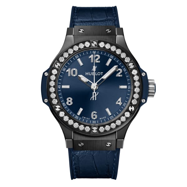 Hublot, Big Bang Ceramic Blue Diamonds Watch, Ref. # 361.CM.7170.LR.1204