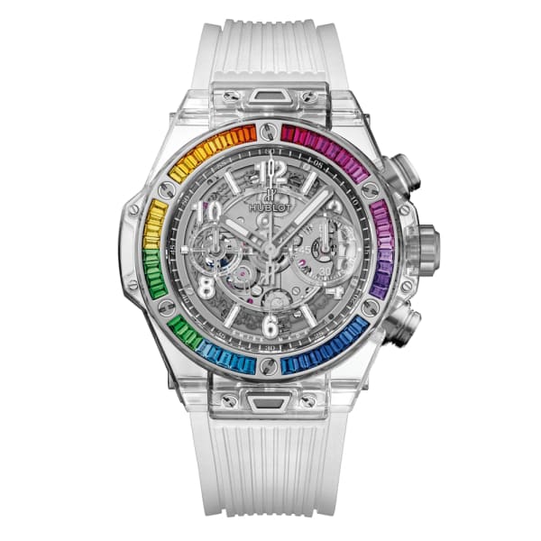 Hublot, Big Bang Unico Sapphire Rainbow Watch, Ref. # 441.JX.4802.RT.4099