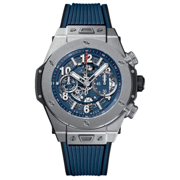 Hublot, Big Bang Unico Titanium Blue Watch, Ref. # 411.NX.5179.RX