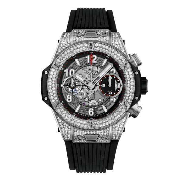 Hublot, Big Bang Unico Titanium Pavé Watch, Ref. # 441.NX.1170.RX.1704