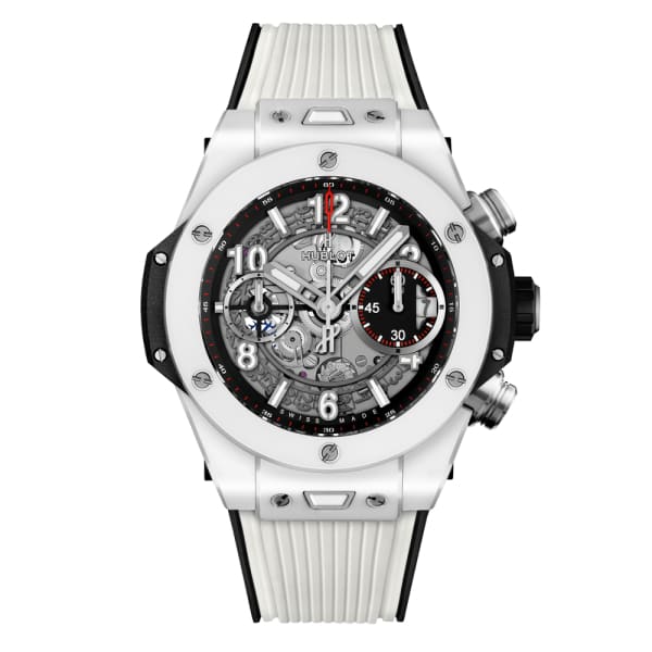 Hublot, Big Bang Unico White Ceramic Watch, Ref. # 441.HX.1170.RX