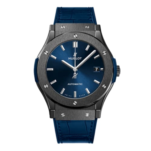 Hublot, Classic Fusion Ceramic Blue Watch, Ref. # 511.CM.7170.LR