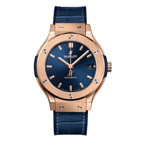 Hublot, Classic Fusion King Gold Blue Watch, Ref. # 565.OX.7180.LR
