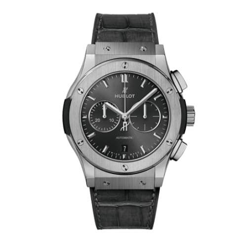 Hublot, Classic Fusion Racing Grey Chronograph Titanium Watch, Ref. # 541.NX.7070.LR