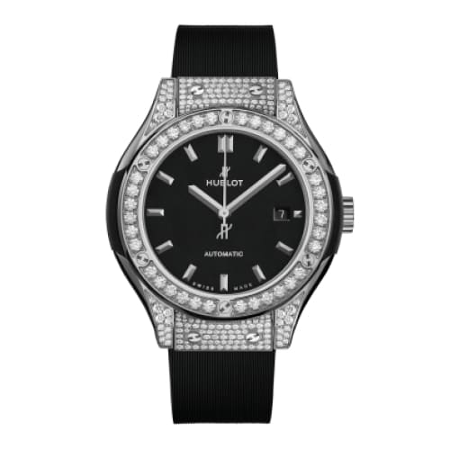 Hublot, Classic Fusion Titanium Pavé Watch, Ref. # 582.NX.1170.RX.1704