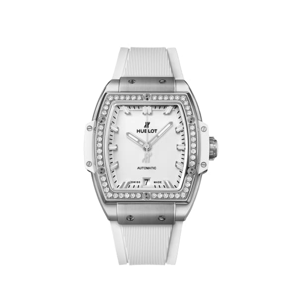 Hublot, Spirit Of Big Bang Titanium White Diamonds Watch, Ref. # 665.NE.2010.RW.1204