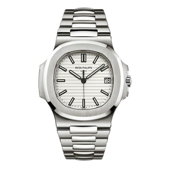 Patek Philippe, Nautilus 40 mm | Stainless Steel bracelet | Silvery White dial | Men's Watch 5711/1A-011
