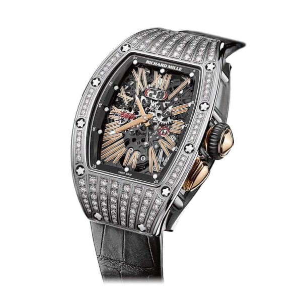 RICHARD MILLE, Ladies, Diamond set watch, Ref. # RM 37