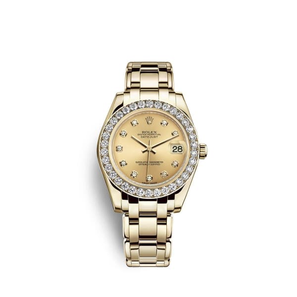 Rolex, Pearlmaster 34 Watch, 81298-0005