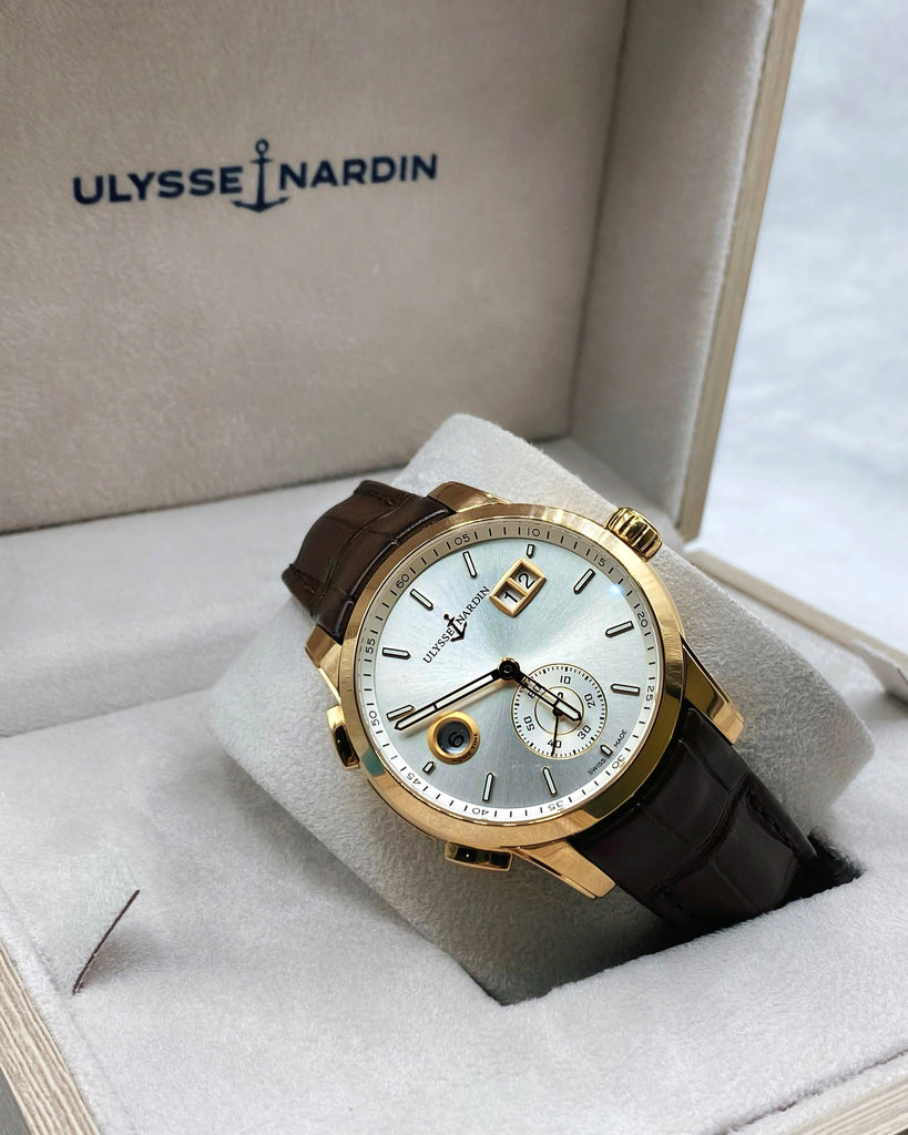 Ulysse Nardin, Dual Time Manufacture Men’s Watch, Ref. # 3346-126/91