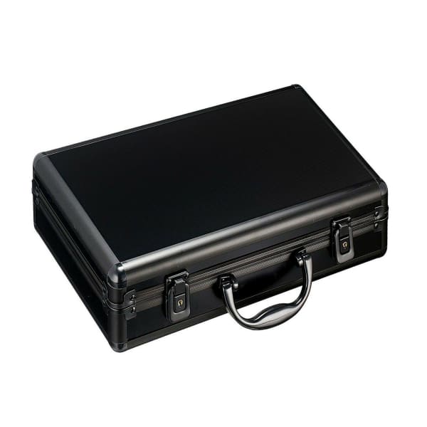 Watch Storage Case Aluminum Metal Briefcase for 10 Watches, Main view