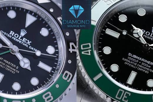 Comparing the Rolex GMT and Submariner