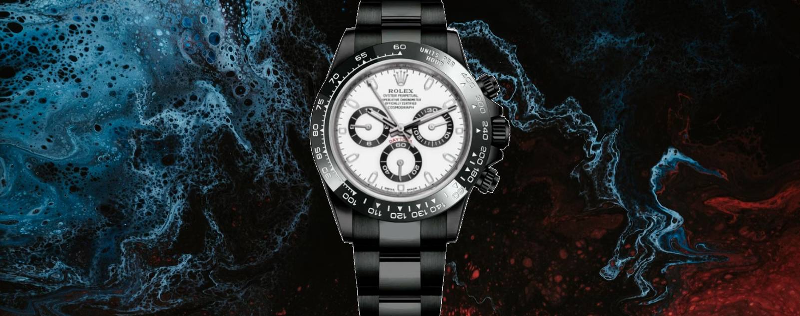 Black on Black Rolex Daytona PVD Watches Stealthy Sophistication