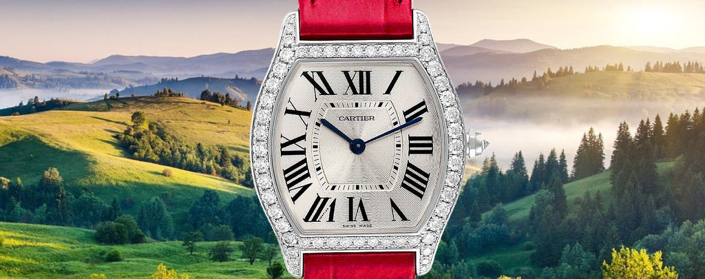 Genuine Cartier Diamond Watches for sale by diamondsourcenyc.com