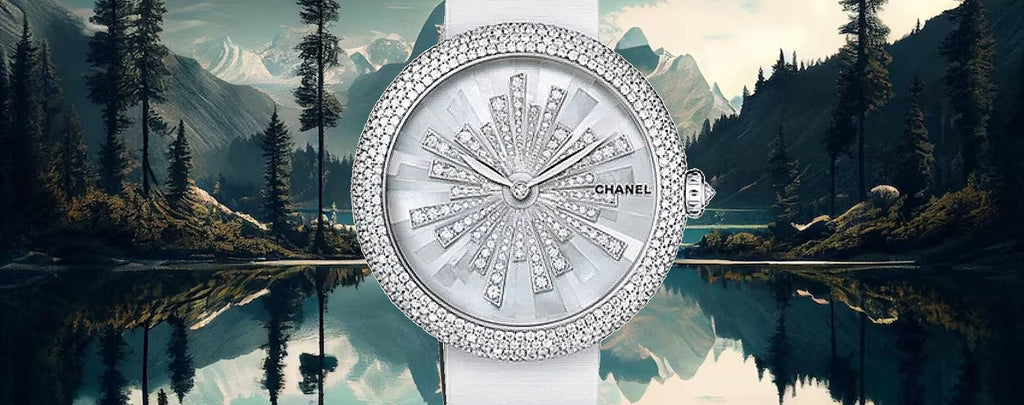 Genuine Chanel Mademoiselle Prive Watches for Sale by Diamond Source NYC