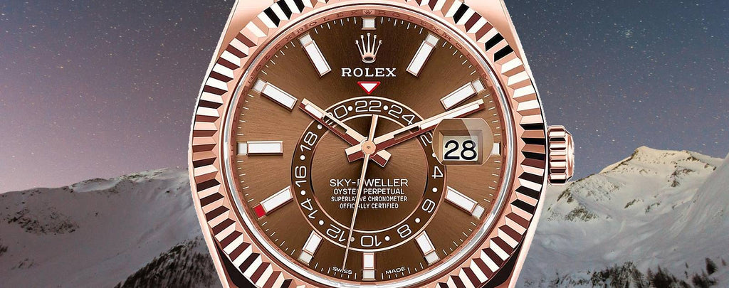 Genuine Chocolate Rolex Watches for Sale by Diamond Source NYC